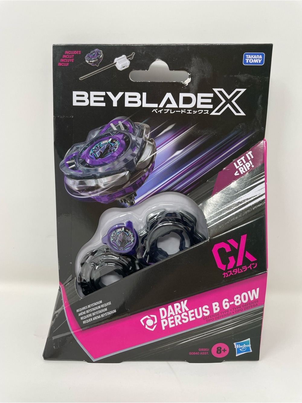 Beyblade X Dark Perseus B 6-80W CX Starter Pack Set Sealed Brand New